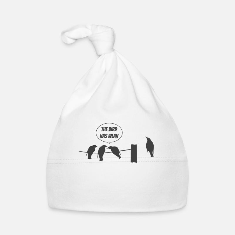 Dieser Vogel Hat Wlan Wireless Baby Bio-Mütze
