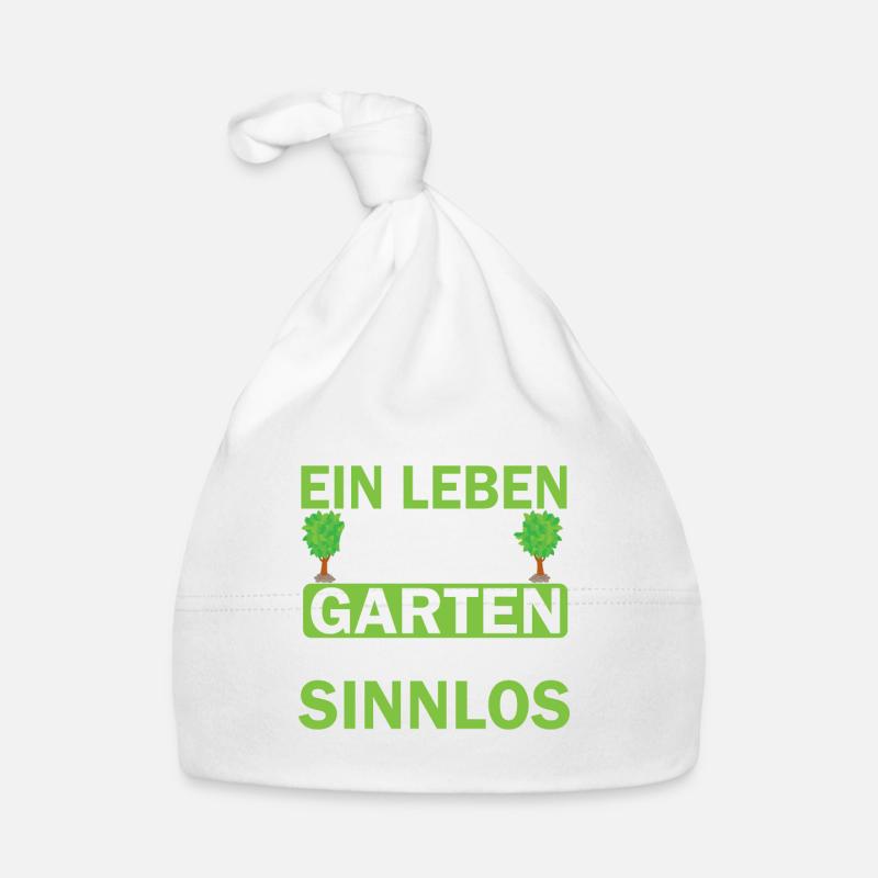 Ein Leben Ohne Garten Ist Möglich Baby Bio-Mütze