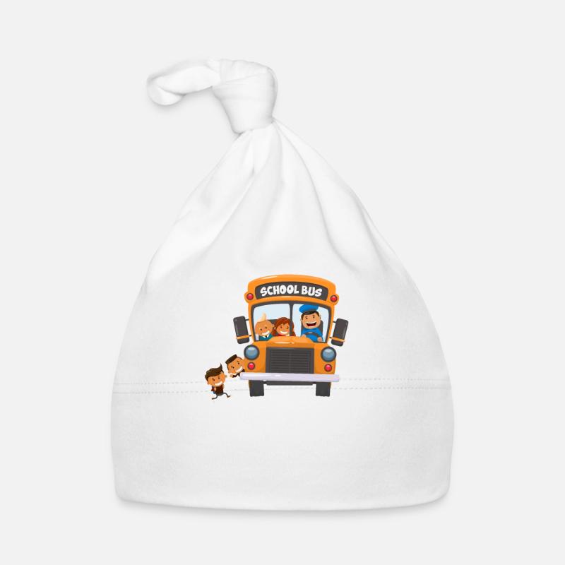 Student Delivery Specialist School Bus Driver Organic Baby Cap