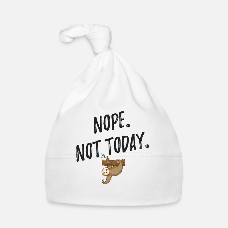 sloth Organic Baby Cap