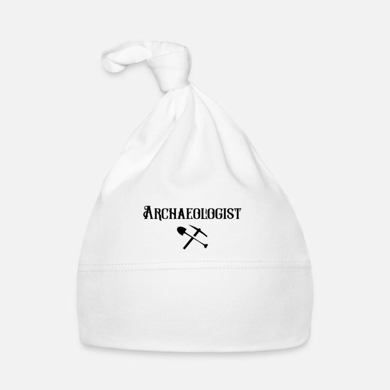Team archeologist archeology shovel digging Organic Baby Cap
