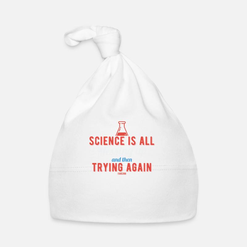 Science Nerd Research Teacher Lab Organic Baby Cap