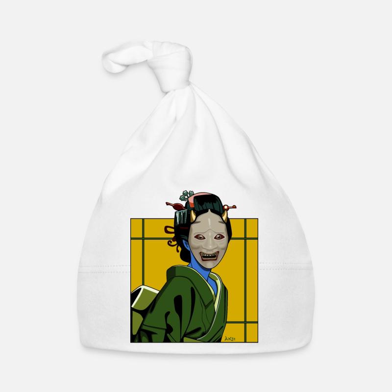 Geisha Dämon Baby Bio-Mütze
