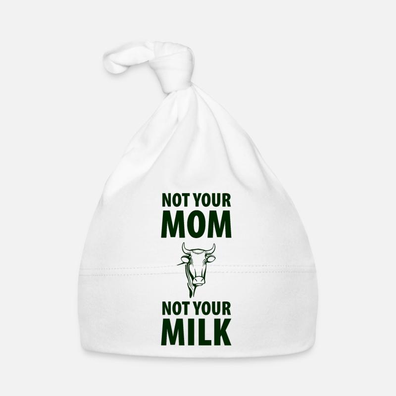 Vegan funny saying Organic Baby Cap