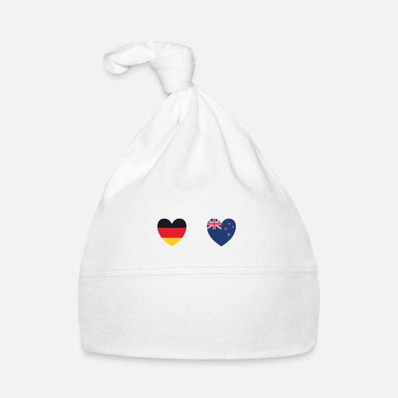 Deutschland Neuseeland Germany Geschenk 1178 Baby Bio-Mütze