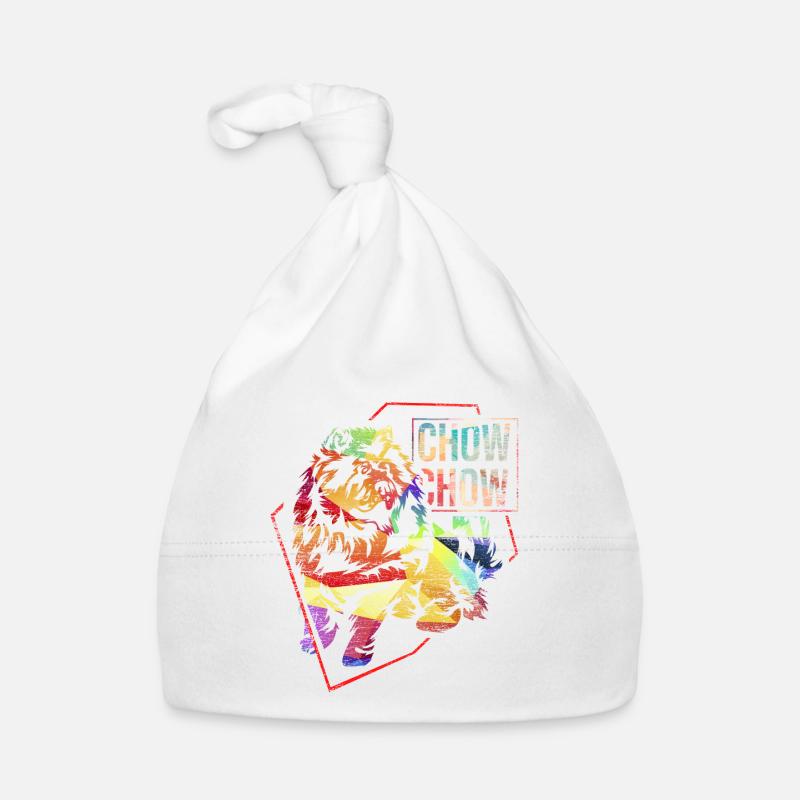 Cadeau Chow Chow Bonnet bio Bébé