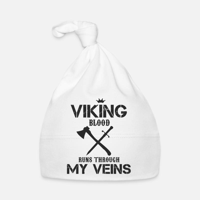 Wikinger Baby Bio-Mütze