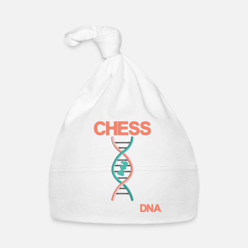 Schach Schachspiel Chess Schachbrett Schachmatt Baby Bio-Mütze
