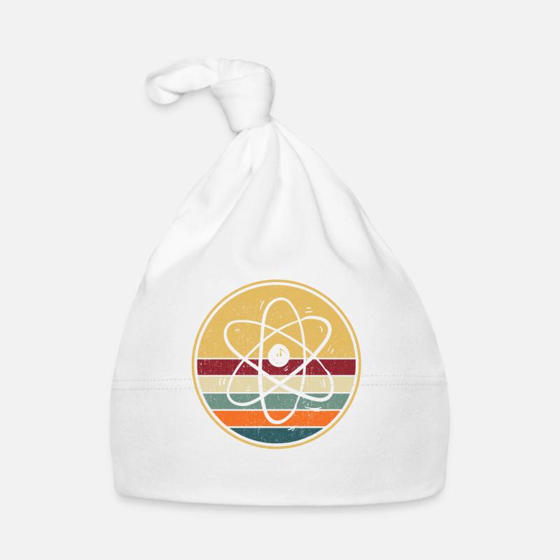Physiker Geschenk I Wissenschaft Atom Physik Nerd Baby Bio-Mütze