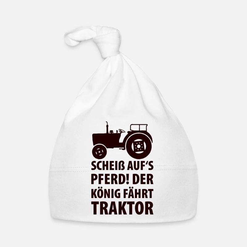 Landwirt Bauer Traktor Baby Bio-Mütze