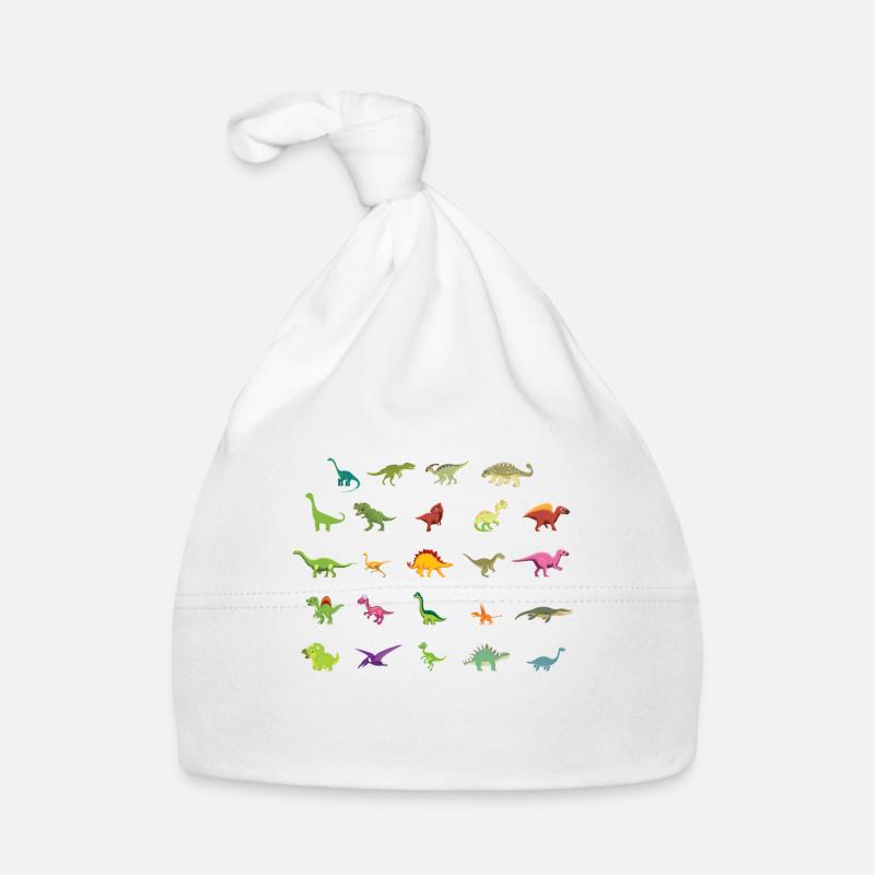 Types de chemise obsédée par dinosaure dinosaure Bonnet bio Bébé