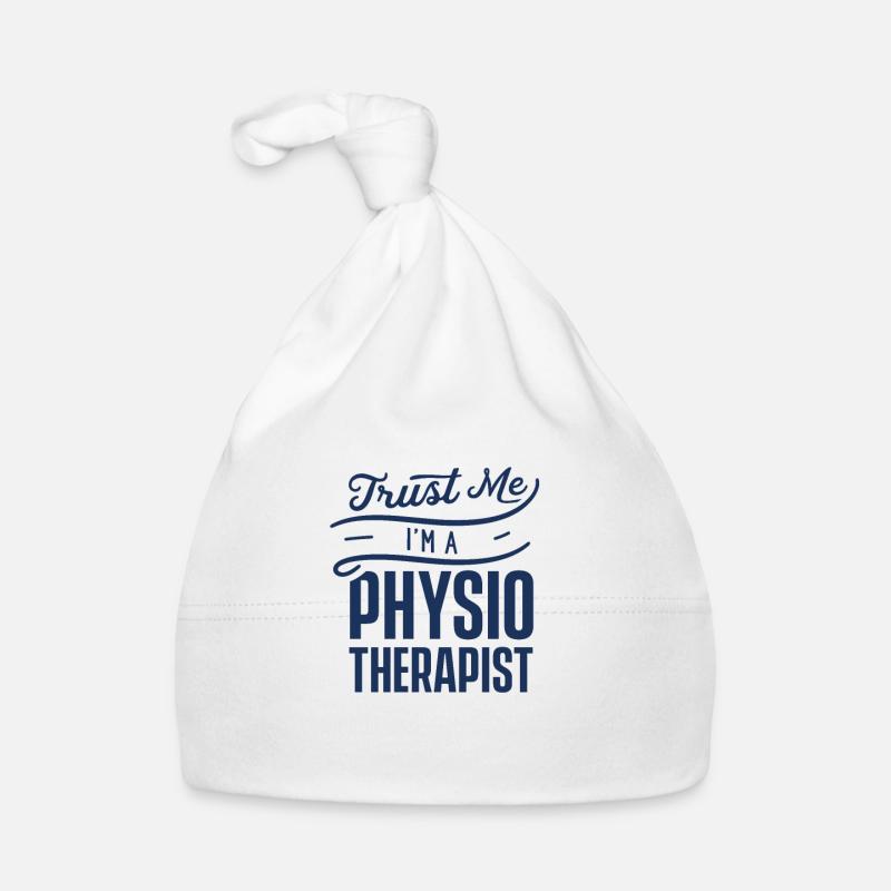 Team physio physiotherapist profession physiotherapy Organic Baby Cap
