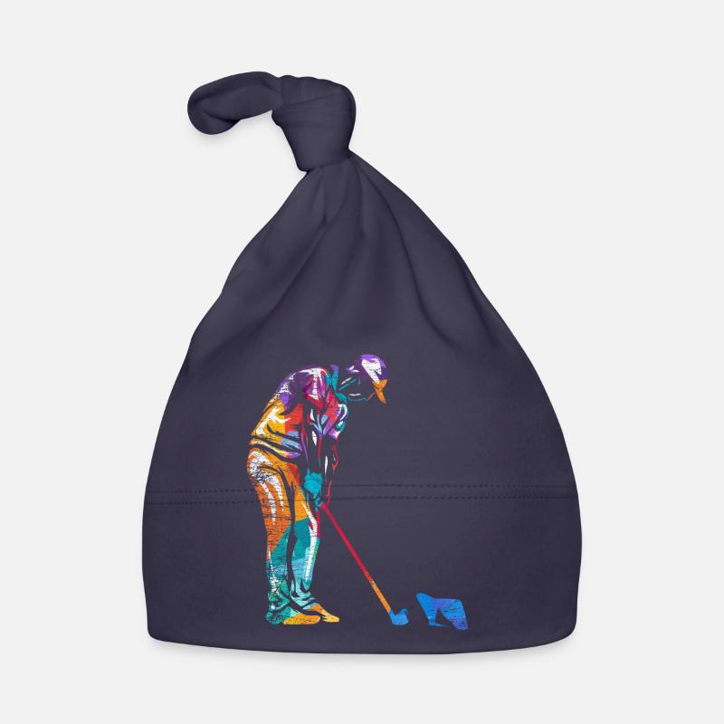 Cadeau golf Bonnet bio Bébé