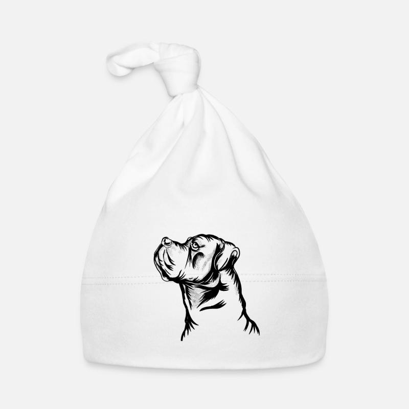 Cane corso chien race de chien chiot mastiff molosser Bonnet bio Bébé