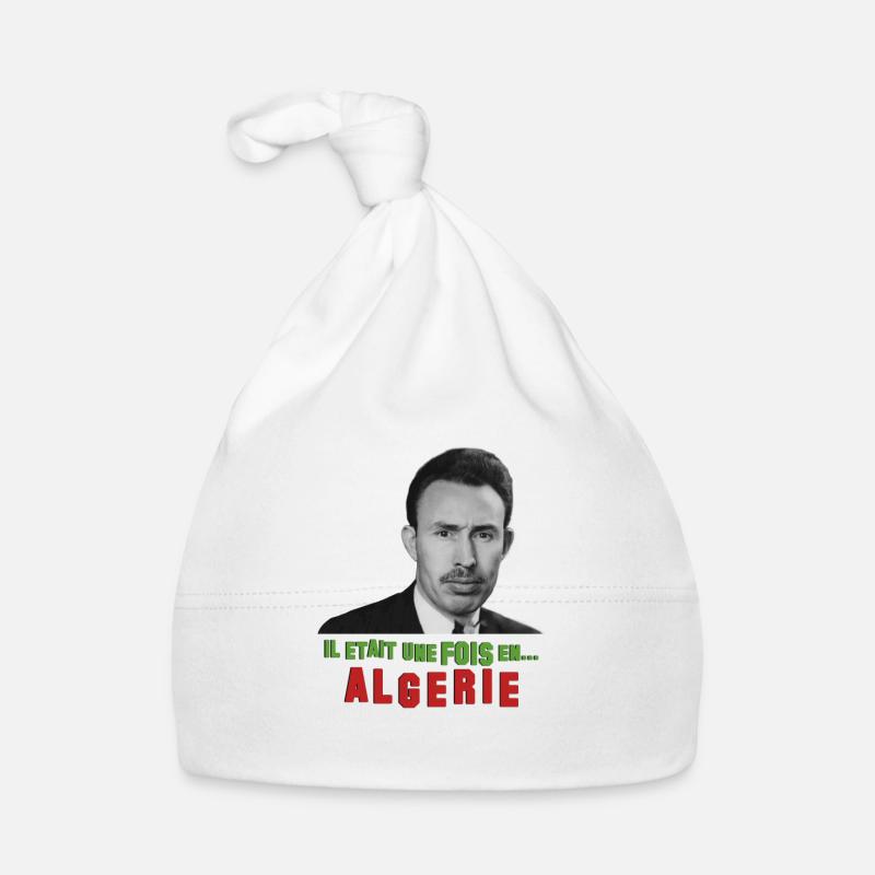 Es war einmal in Algerien - Baby Bio-Mütze - Weiß