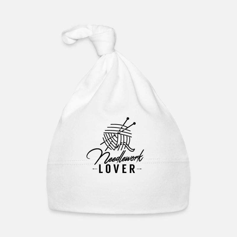 Needlework needlework textile needle sewing thread Organic Baby Cap