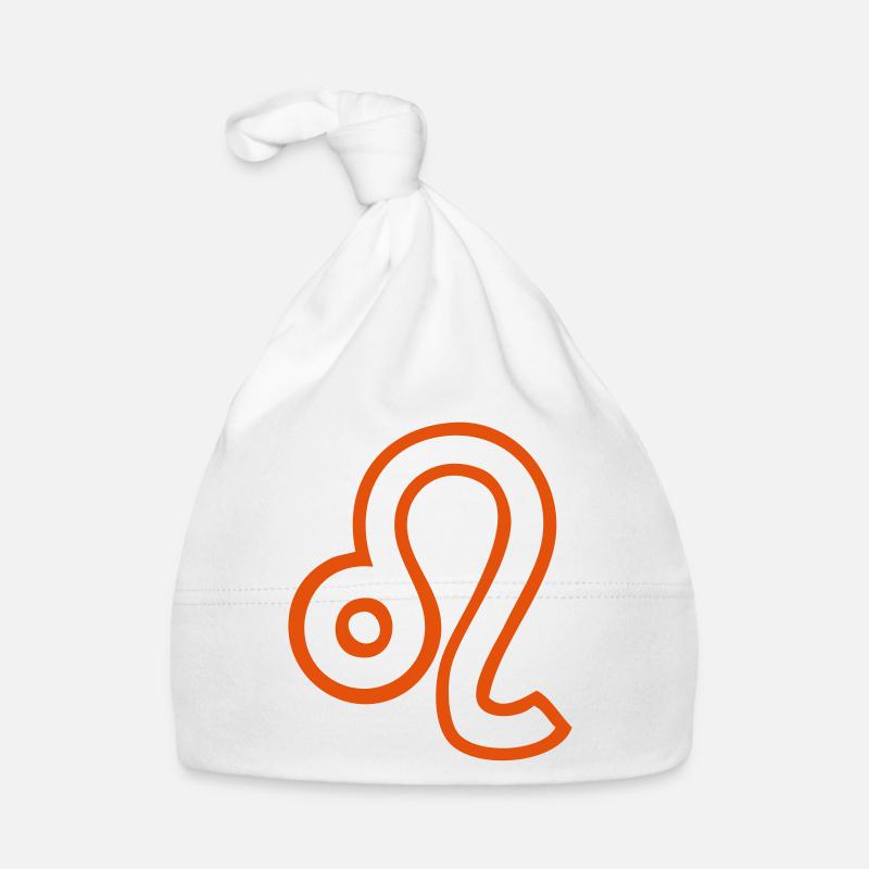 Löwe Sternzeichen Baby Bio-Mütze