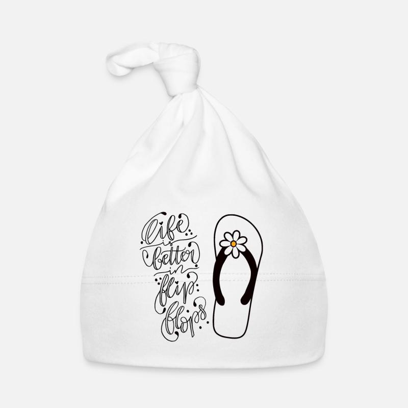 Flip Flops Baby Bio-Mütze