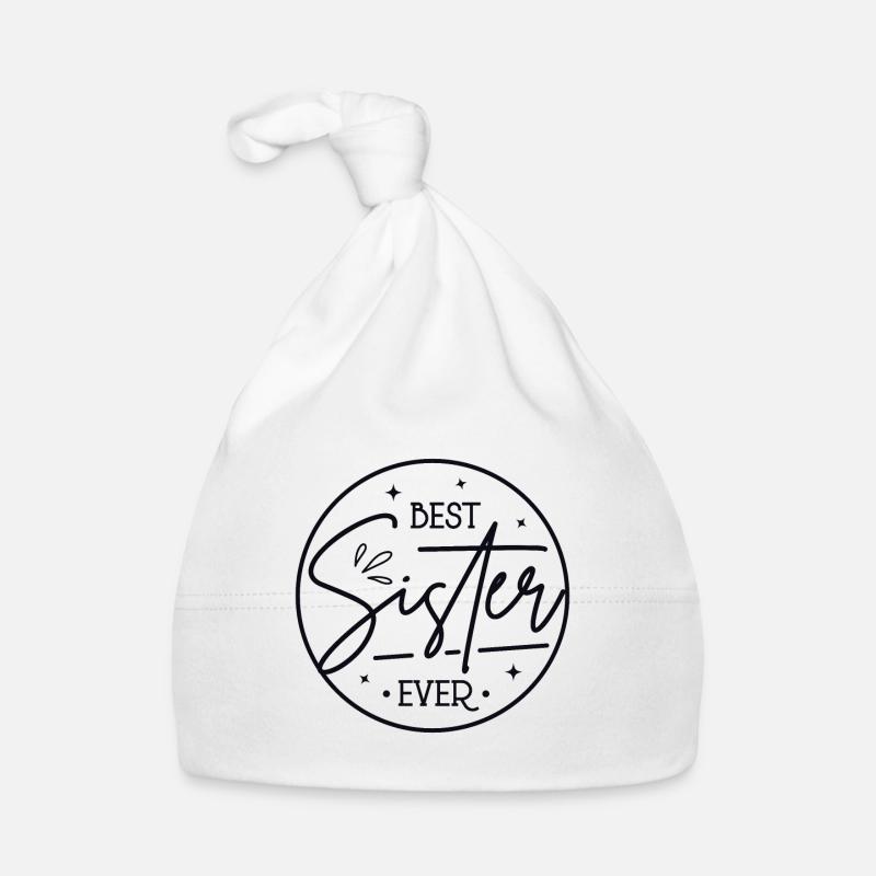 Beste Schwester Baby Bio-Mütze