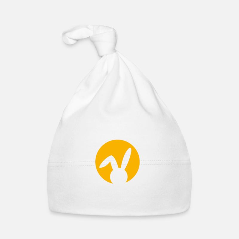 Conception simple de l’oreille pliée parfait cadeau de Pâques Bonnet bio Bébé