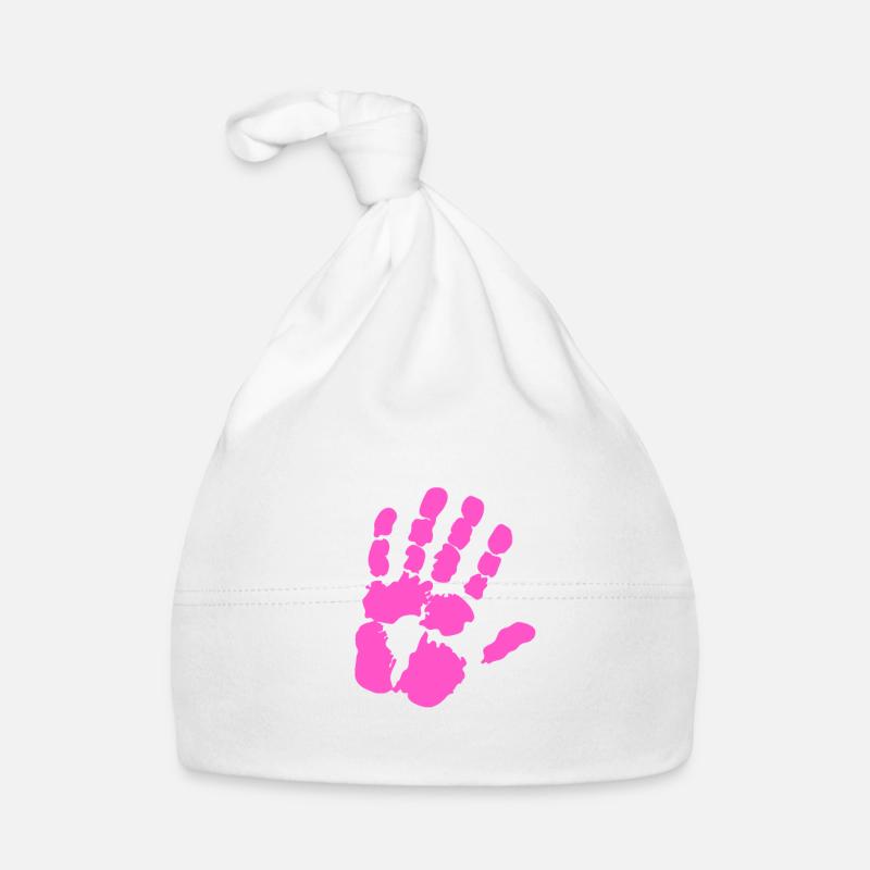 Distance sociale - Bonnet bio Bébé - blanc