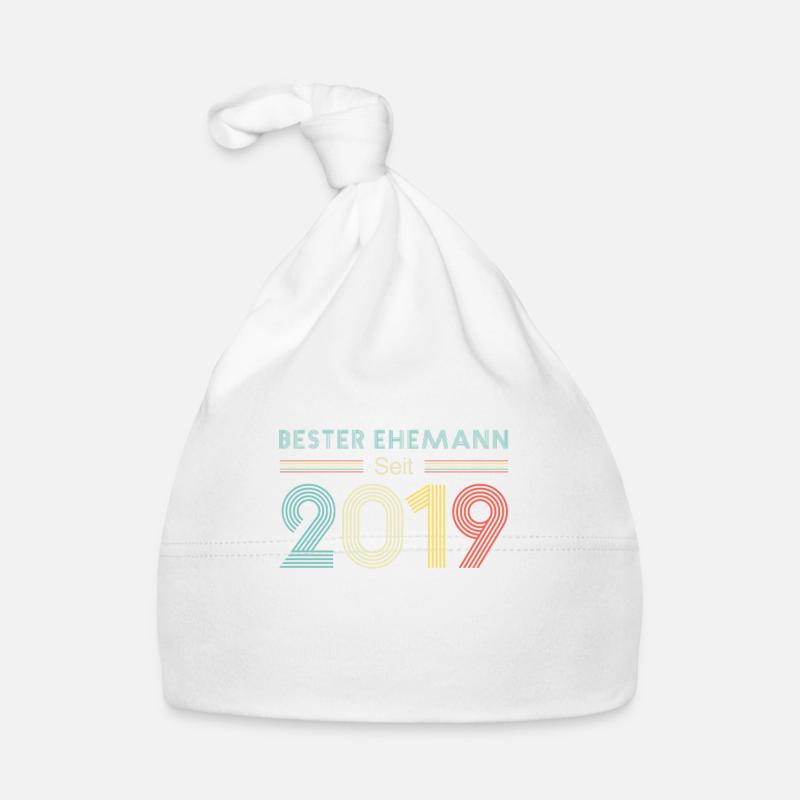 Bester Ehemann Seit 2019 Erster Hochzeitstag 2019 Baby Bio-Mütze