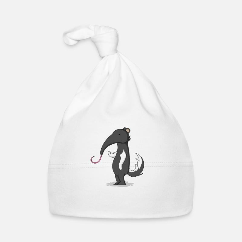 Fourmilier drôle Bonnet bio Bébé