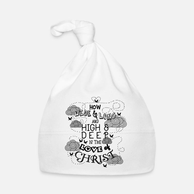 Bibelvers Bibel Baby Bio-Mütze