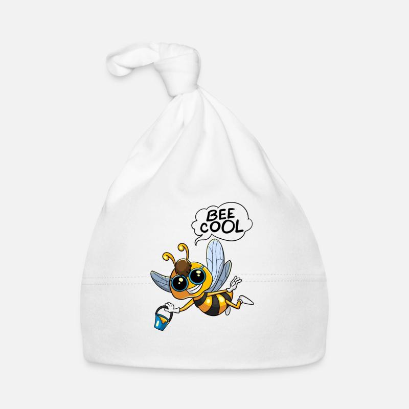 Bee Cool Sommer Honig Biene Wespe Honigbiene Baby Bio-Mütze