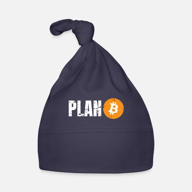 Plan B Bitcoin Organic Baby Cap