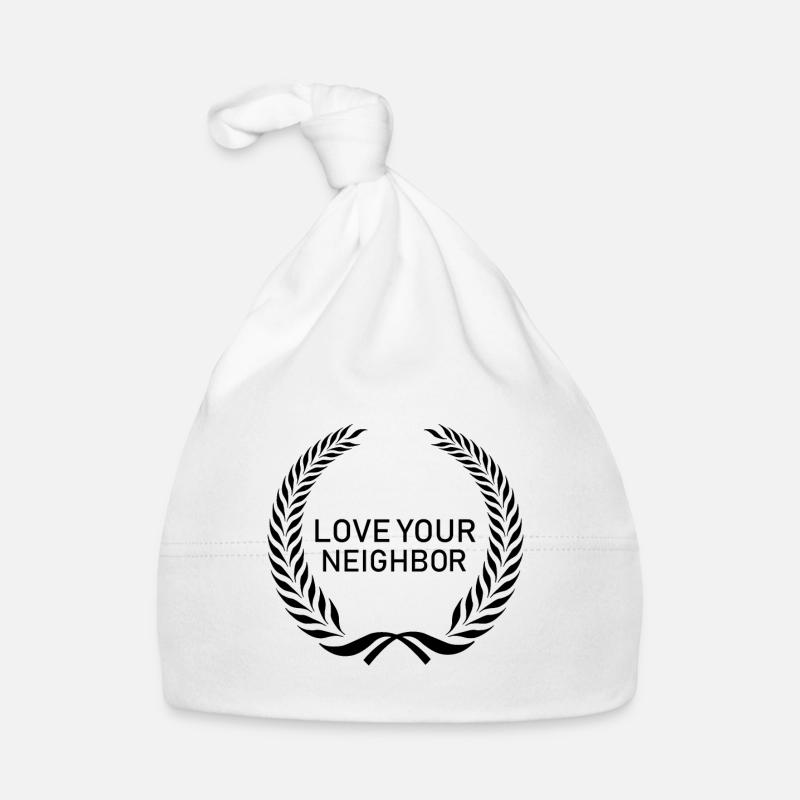 Christliche Kleidung & Liebe Nächsten Baby Bio-Mütze