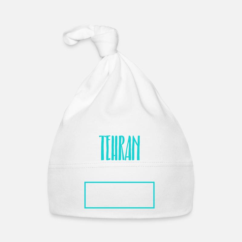 Téhéran Tehran Iran Cadeau Bonnet bio Bébé