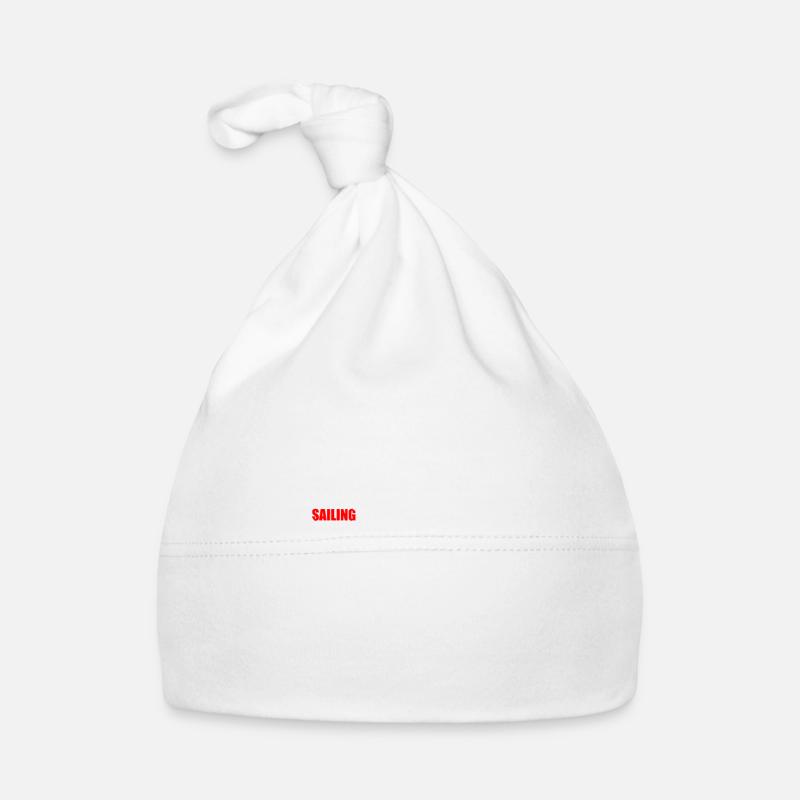 Katamaran Sailing hervorgehoben Baby Bio-Mütze