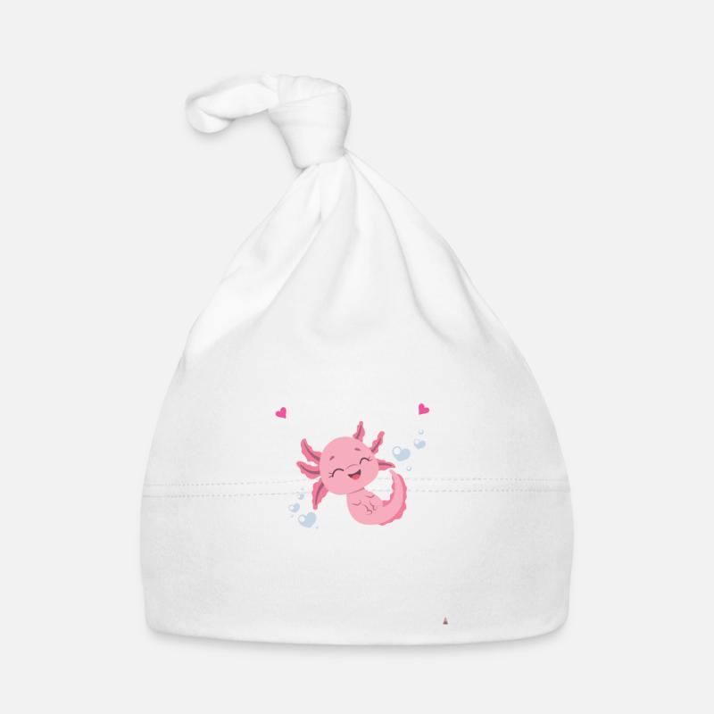 Axolotl Bonnet bio Bébé