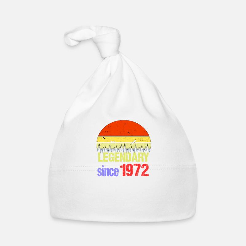 legendary 1972 Organic Baby Cap