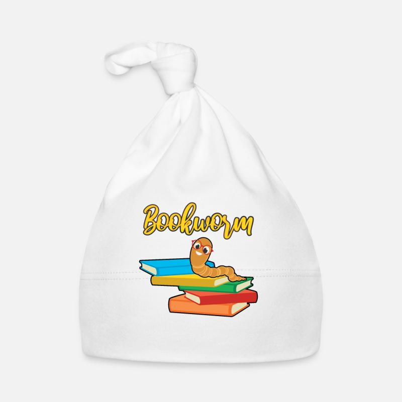 Conception de club de lecture de rat de lecture Bonnet bio Bébé