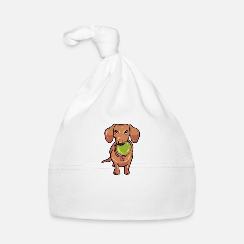 Dachshund Max Daschund lover gift Organic Baby Cap