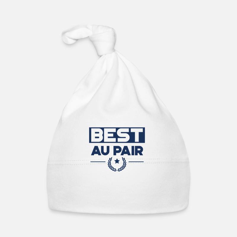 Au Pair Babysitter Dienstmädchen Aupair Geschenk Baby Bio-Mütze
