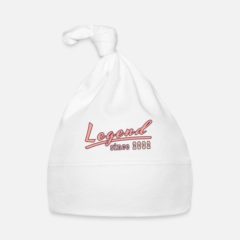 legend since 2002 Organic Baby Cap