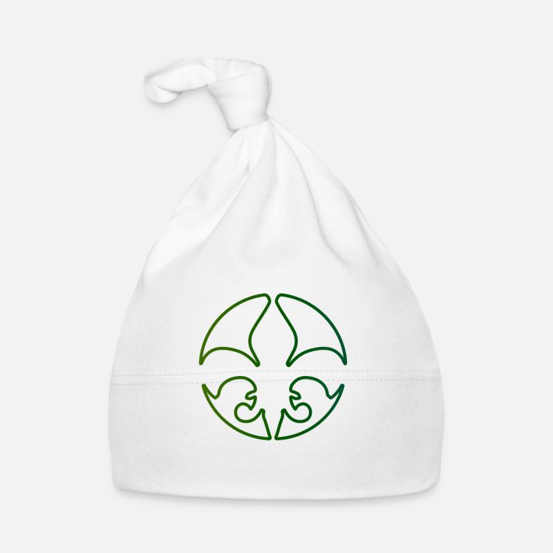 Cadeau de scout de lis de garçon Bonnet bio Bébé