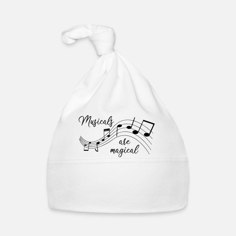 Musical saying singing dance gift musical theater Organic Baby Cap