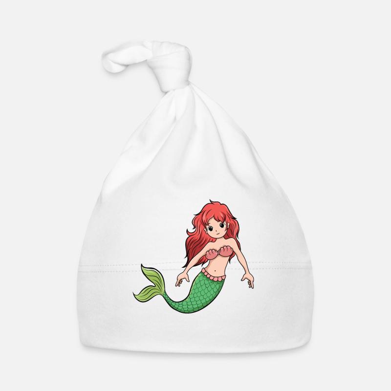 Sirène sirène baignade sirène sirène mer Bonnet bio Bébé