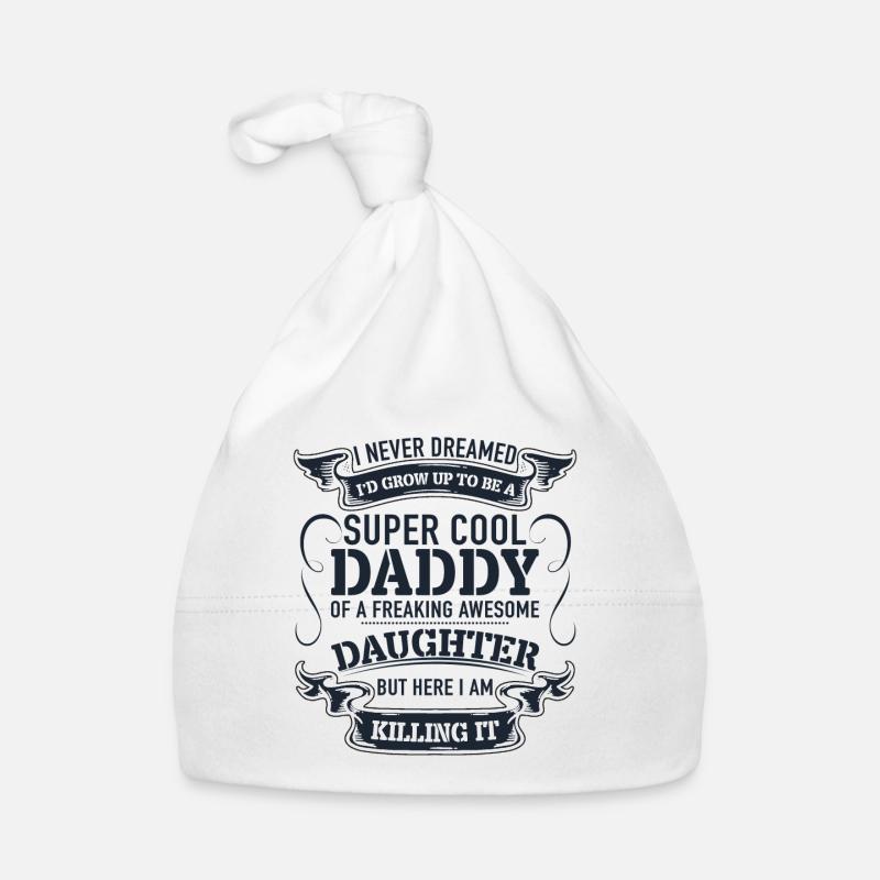 Super cooler Daddy von A Freaking Awesome Baby Bio-Mütze