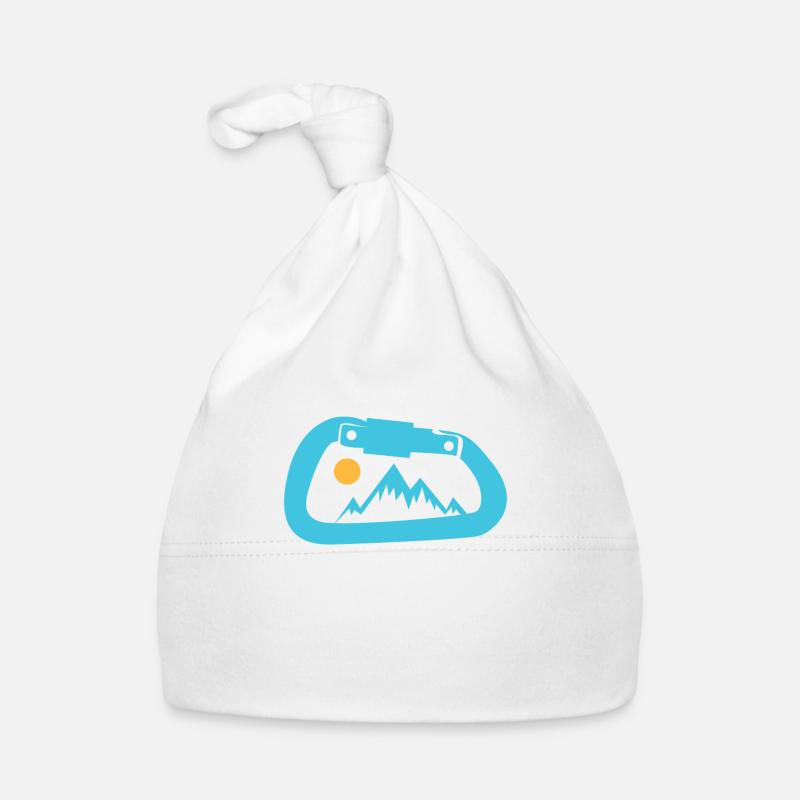 Grimpeur escalade rocher Bonnet bio Bébé