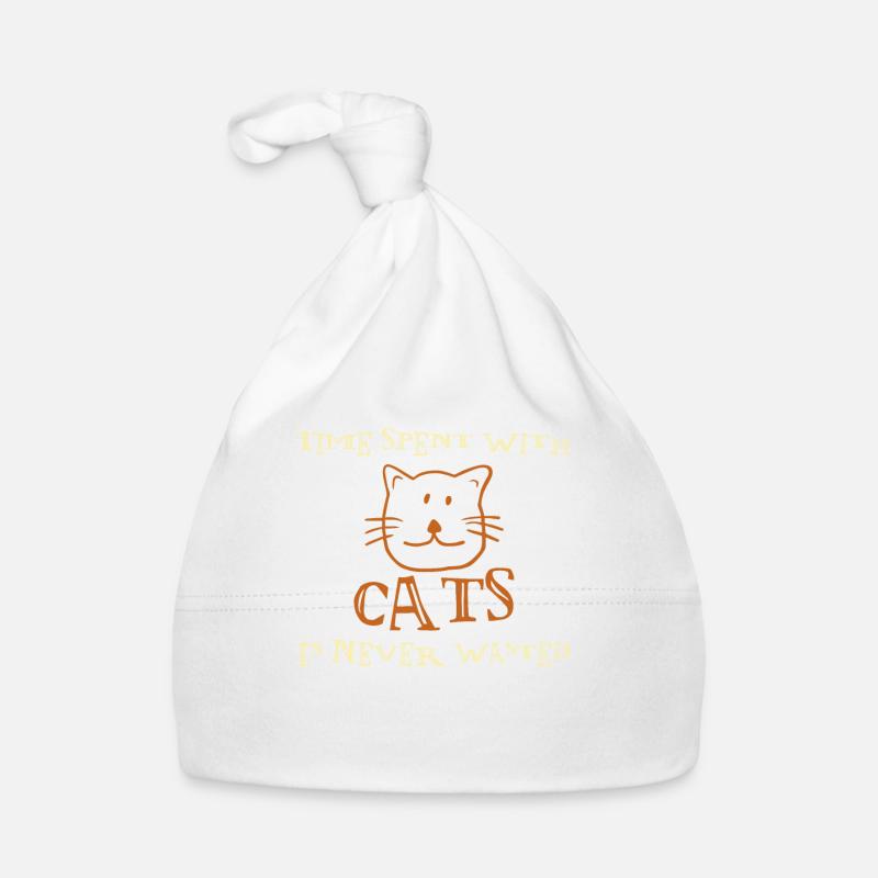 Passer du temps avec les chats n'est jamais une perte de design Bonnet bio Bébé