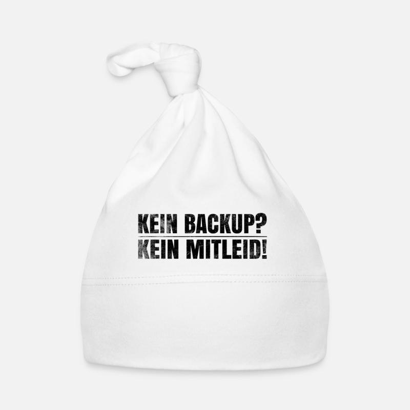 Admin T-Shirt Sysadmin IT Hardware Lustiger Spruch Baby Bio-Mütze