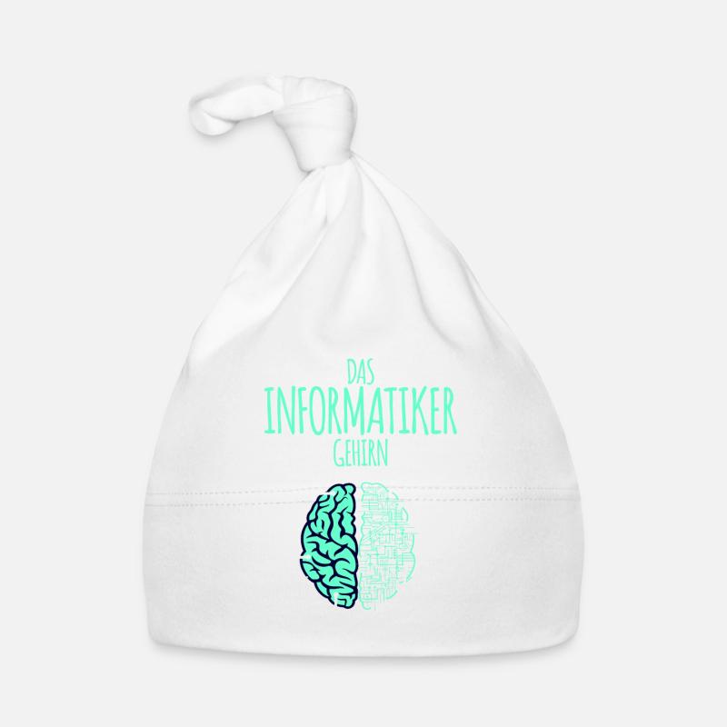 Computer scientist computer science programmer nerd geek Organic Baby Cap