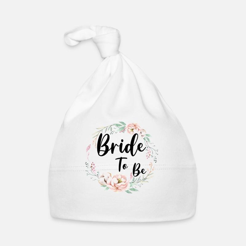 Mariée Bride to be Fleurs Mariages JGA Bonnet bio Bébé