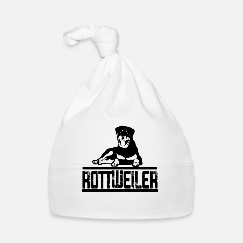 rottweiler Organic Baby Cap