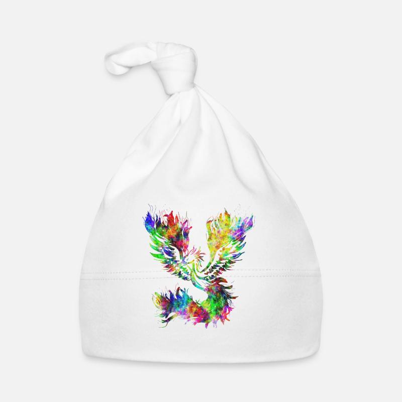 Phénix psychédélique Bonnet bio Bébé